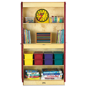 Jonti-Craft Teacher's Storage Classroom Closet, 36w X 24d X 72h, White freeshipping - TVN Wholesale
